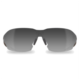 Edge XV417 Nevosa Safety Glasses - Black Frame - Silver Mirror Lens