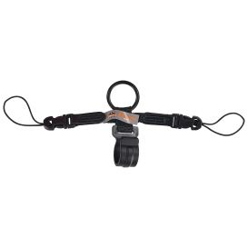 Ergodyne Squids 3141 Barcode Scanner Lanyard (10 Pack) - Black