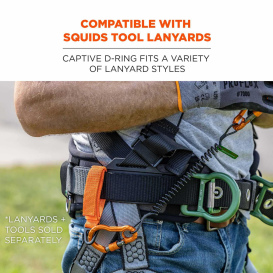 Ergodyne Squids 3172 Anchor Strap Hook & Loop Closure for Tool Tethering - 5lbs/2.3kg