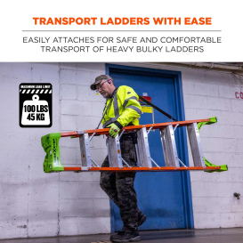 Ergodyne Arsenal 5300 Ladder Shoulder Lifting Strap and Carrying Handle