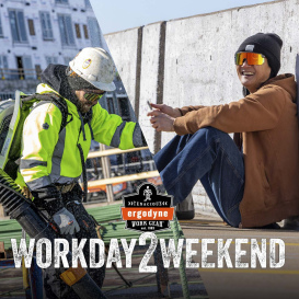 Ergodyne Aegir 55230 Safety Glasses - Matte Blue Frame - Color Enhancing Mirror Red Lens