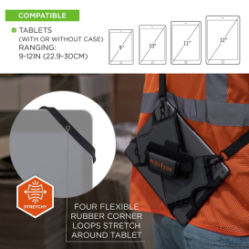 Ergodyne Squids 5549 Tablet Holder with Detachable Shoulder Strap
