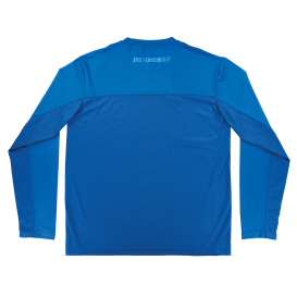 Ergodyne Chill-Its 6689 Cooling Long Sleeve Sun Shirt with UV Protection - Blue