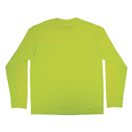 Ergodyne Chill-Its 6689 Cooling Long Sleeve Sun Shirt with UV Protection - Lime