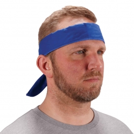 Ergodyne 6702 Chill-Its Cooling Bandana with Polymer Embedded Batting Material - Blue