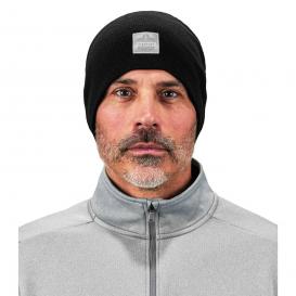 Ergodyne N-Ferno 6812 Ribbed Knit Beanie - Black