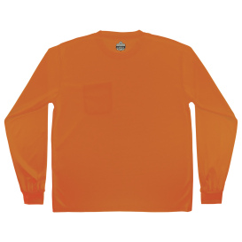 Ergodyne GloWear 8093 Non-ANSI Essential Long Sleeve T-Shirt - Orange