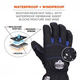 Ergodyne ProFlex 819WP Extreme Thermal Waterproof Gloves