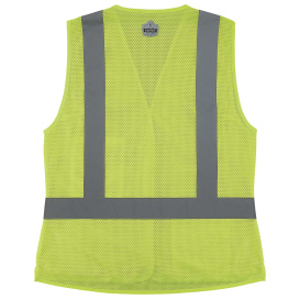 Ergodyne GloWear 8210HLW-S Type R Class 2 Women\'s Safety Vest - Lime