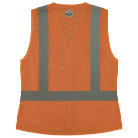 Ergodyne GloWear 8210HLW-S Type R Class 2 Women\'s Safety Vest - Orange