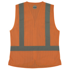 Ergodyne GloWear 8210ZW-S Type R Class 2 Womens Safety Vest - Orange