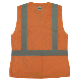 Ergodyne GloWear 8215BAW-S Type R Class 2 Women\'s Breakaway Vest - Orange