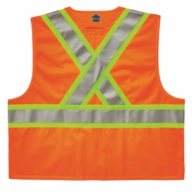 Ergodyne GloWear 8235ZX Type R Class 2 Two-Tone X-Back Safety Vest