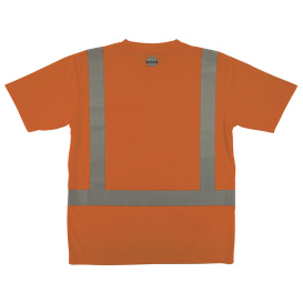 Ergodyne GloWear 8282 Type R Class 2 Essential Short Sleeve T-Shirt - Orange