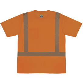Ergodyne GloWear 8292 Type R Class 2 Performance Hi-Vis Safety Shirt - Orange