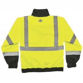 Ergodyne GloWear 8379 Type R Class 3 Fleece Lined Bomber Jacket - Yellow/Lime