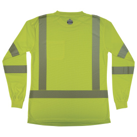 Ergodyne GloWear 8387 Type R Class 3 Performance Long Sleeve T-Shirt - Lime