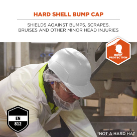 Ergodyne Skullerz 8952 Hard Shell Bump Cap - White