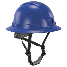 Ergodyne Skullerz 8963 Type II Class E Full Brim Safety Helmet with Mips - Ratchet Suspension - Blue