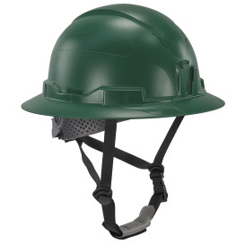 Ergodyne Skullerz 8963 Type II Class E Full Brim Safety Helmet with Mips - Ratchet Suspension - Green