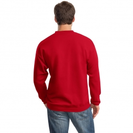 Hanes F260 Ultimate Cotton Crewneck Sweatshirt - Deep Red