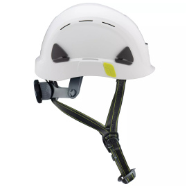 Fibre Metal CSH11001 Type II Vented Safety Helmet - Ratchet Suspension - White