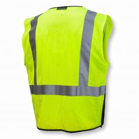 Full Source FS2LM15B Type R Class 2 Black Bottom Mesh Safety Vest