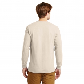 Gildan G2400 Ultra Cotton Long Sleeve T-Shirt - Natural