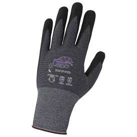 Global Glove 600NFT Tsunami Grip New Foam Nitrile Palm Coated Gloves