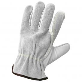 Global Glove 3150G Premium Goatskin Palm and Split Cowhide Back Drivers Gloves