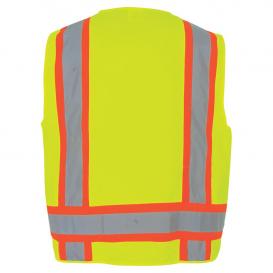 Global Glove GLO-0039 FrogWear Type R Class 2 Two-Tone Solid Surveyor Safety Vest