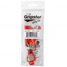 Global Glove ZB3 Gripster High-Visibility Multi-Use Utility Clip - High-Visibility Orange