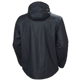 Helly Hansen 70180 Voss Waterproof PU Rain Jacket - Navy
