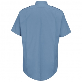 Horace Small HS1210 New Dimension Poplin Short Sleeve Shirt - Light Blue