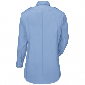 Horace Small HS1525 Women\'s New Dimension Plus Long Sleeve Poplin Shirt - Light Blue