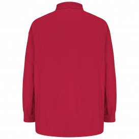 Horace Small HS5136 New Dimension Long Sleeve Polo - Red