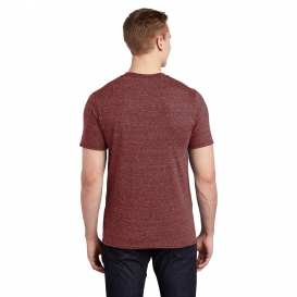 Jerzees 88M Snow Heather Jersey T-Shirt - Maroon
