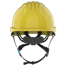 JSP EVO 6200 Ascend Safety Helmet - Wheel Ratchet Suspension - Yellow