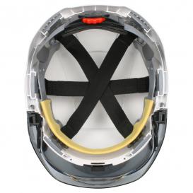 JSP 280-EVSV EVO VISTAshield Vented Cap Style Hard Hat With Face Shield - Smoke Top/Clear Visor