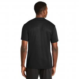 Sport-Tek K468 Dri-Mesh Short Sleeve T-Shirt - Black