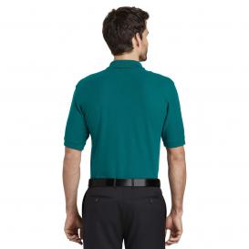Port Authority K500ES Extended Size Silk Touch Polo - Teal Green