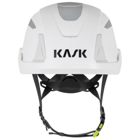 KASK WHE00118 Primero Hi Viz Safety Helmet - Ratchet Suspension - White