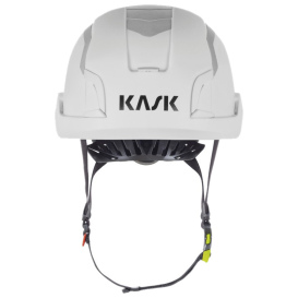 KASK WHE00141 Zenith X2 Max Hi Viz FR Safety Helmet - Ratchet Suspension - White
