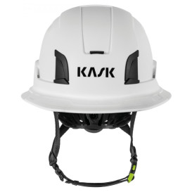 KASK WHE00146 Zenith X2 Full Brim Safety Helmet - Ratchet Suspension - White
