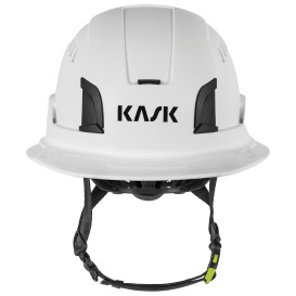 KASK WHE00148 Zenith X2 Air Full Brim Safety Helmet - Ratchet Suspension - White