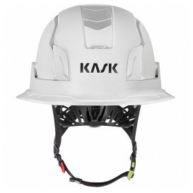 KASK WHE00151 Zenith X2 FR Hi-Viz Safety Helmet - Ratchet Suspension - White