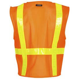 Kishigo 1207A Ultra-Cool Mesh Back Hydrowick Front Safety Vest - Orange