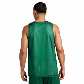 Sport-Tek ST5000 PosiCharge Reversible Mesh Tank - Kelly Green/White