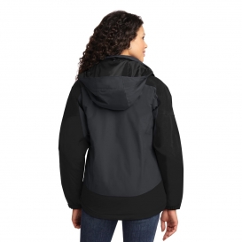Port Authority L792 Ladies Nootka Jacket - Graphite/Black