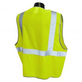 Radians LHV-5ANSI-PC Type R Class 2 Mesh Safety Vest - Yellow/Lime ...